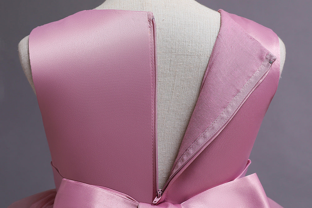 Embroidered Tulle Princess Dress – A-Line Girl's Party Dress (2-10 Years)