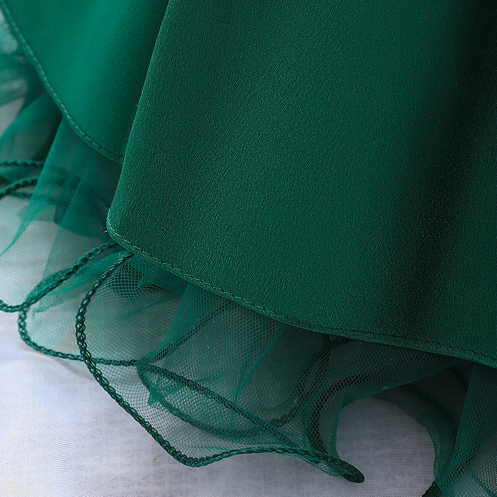 A-line Bowknot Party Dress for Baby Girls – Toddler Wedding & Birthday Outfit