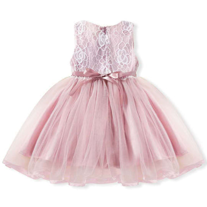 A-Line Lace Flower Girl Dress – Cute & Playful Kids Party Dress