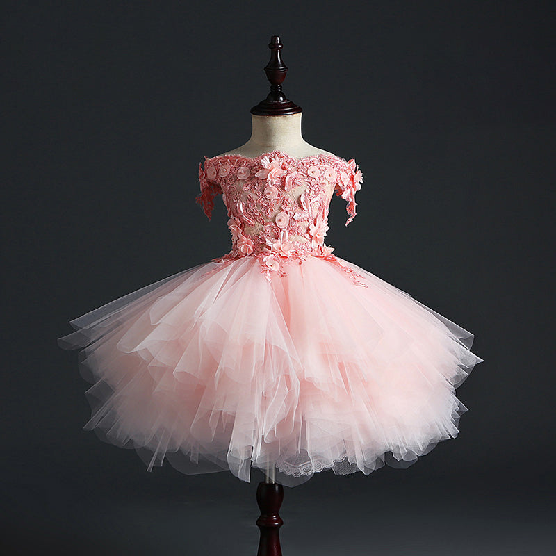 strapless open back dress Feel Like A Princess Dress Child-3 main image 1