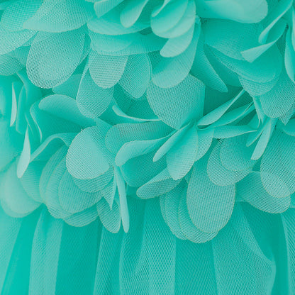 Cute Baby Girl Tulle Princess Dress with Flower Embroidery – Formal Toddler Party Dress