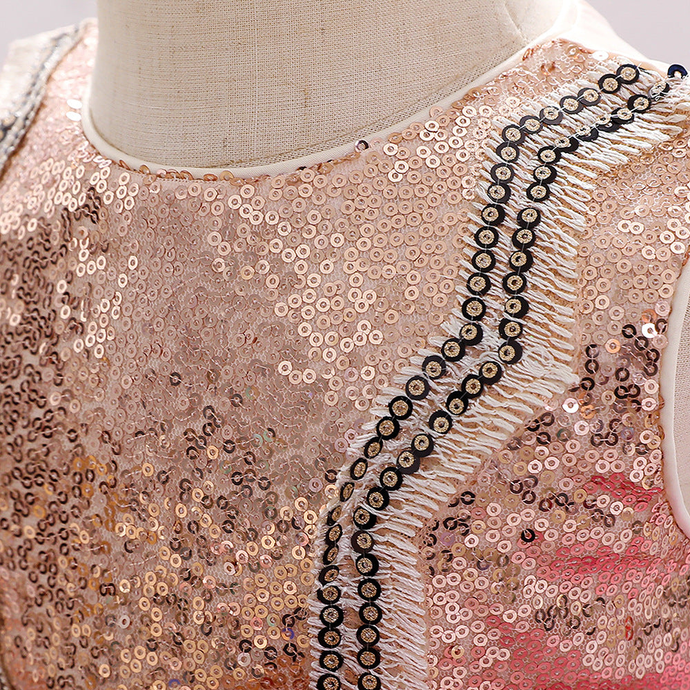 Toddler Princess Dress with Bow – Tulle A-line Birthday Party Dress