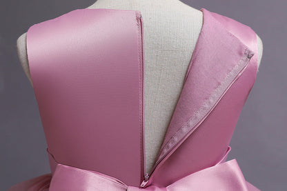 Embroidered Tulle Princess Dress – A-Line Girl's Party Dress (2-10 Years)