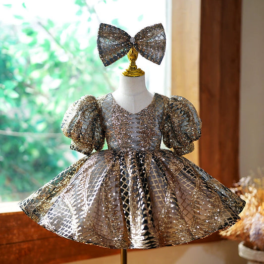 Champagne Flower Girl Dresses | Elegant & Soft Wedding Styles FleurKids Champagne Flower Girl Dresses | Elegant & Soft Wedding Styles FleurKids