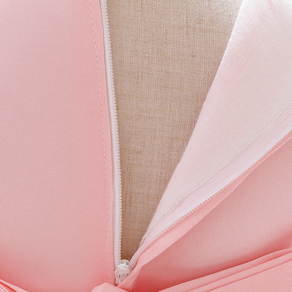 Cute Sleeveless A-Line Flower Girl Dress for Party & Weddings – Ages 9M to 5Y