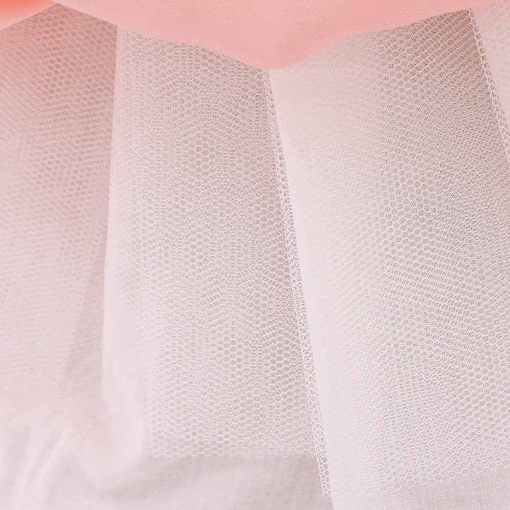 Cute Sleeveless A-Line Flower Girl Dress for Party & Weddings – Ages 9M to 5Y