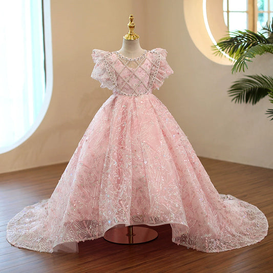 Birthday Dresses for Girls with Train | Elegant & Princess Party Dresses FleurKids Birthday Dresses for Girls with Train | Elegant & Princess Party Dresses FleurKids