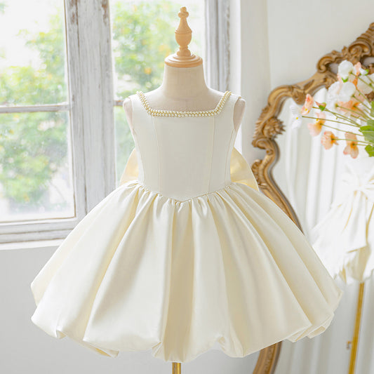 Champagne Flower Girl Dresses | Elegant, Soft & Timeless Wedding Styles FleurKids Champagne Flower Girl Dresses | Elegant, Soft & Timeless Wedding Styles FleurKids