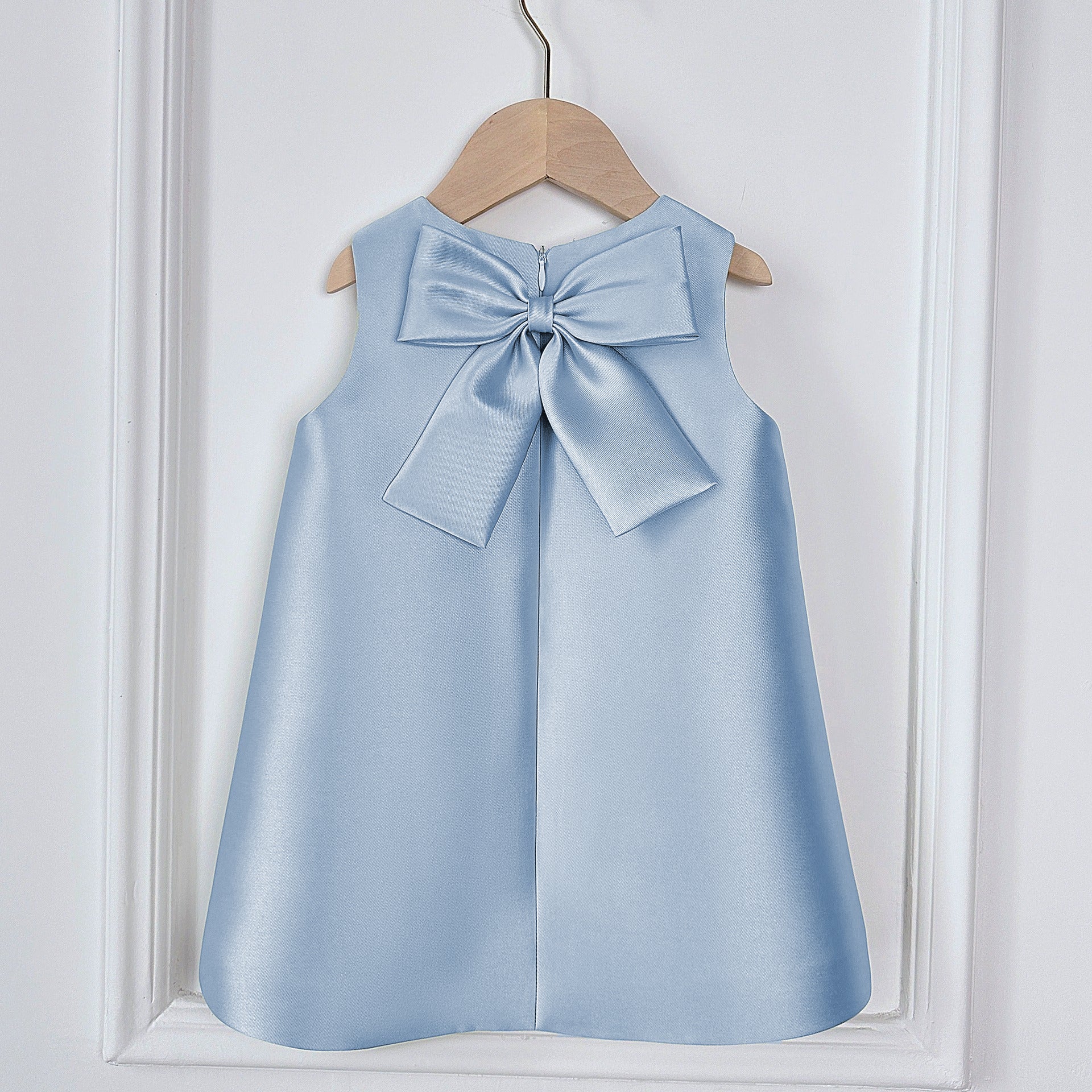 Cute Sequin A-Line Flower Girl Party Dress | Tea Length Formal Dress for Kids